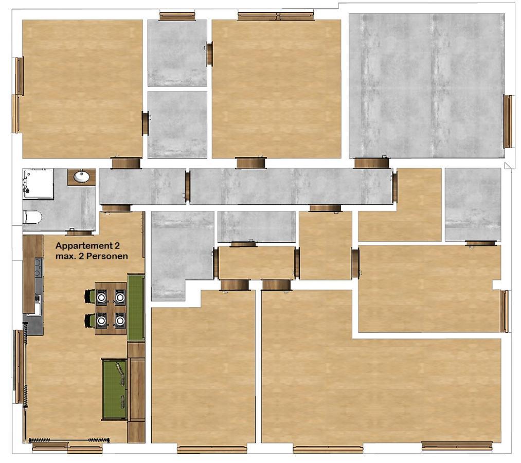 Appartements Alpin 萨尔巴赫 外观 照片